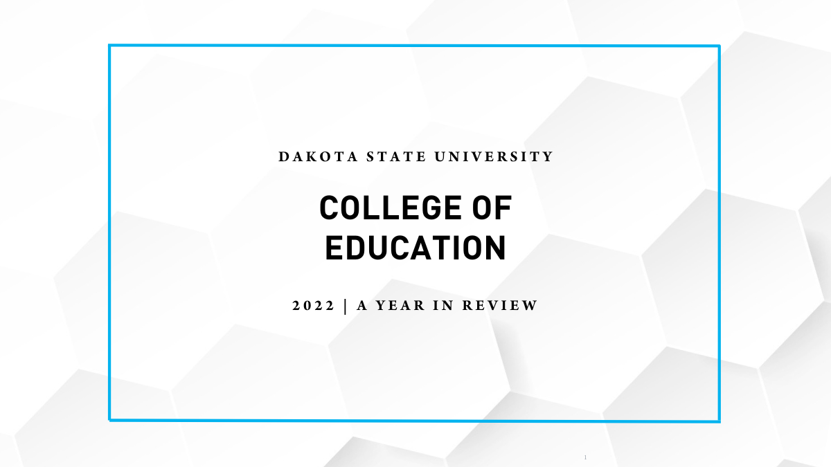 College of Education Year In Review